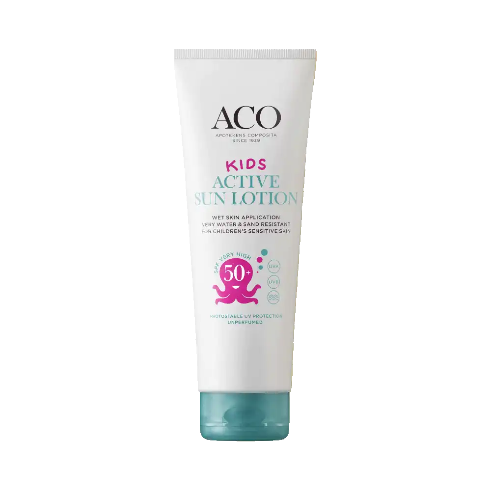 ACO KIDS ACTIVE SUN LOTION SPF 50+, 250 ml