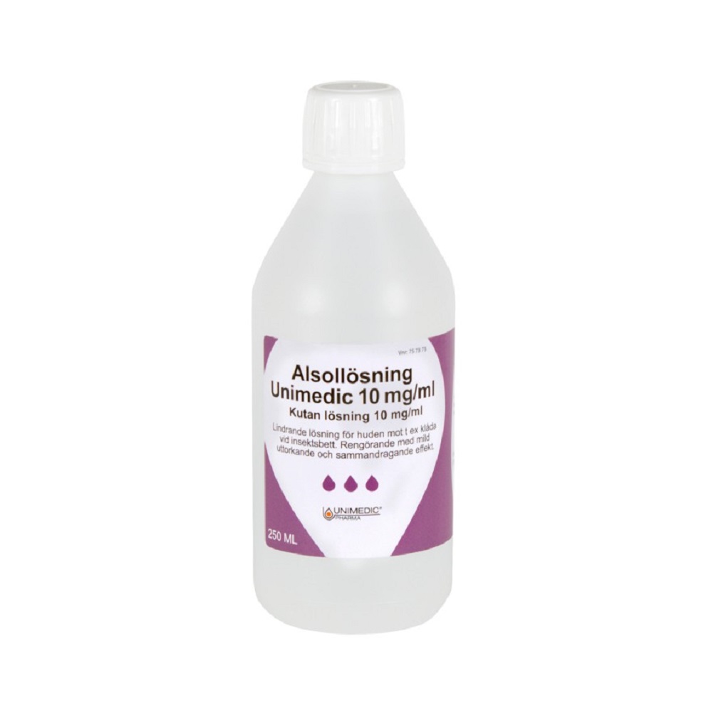 ALSOLLÖSNING UNIMEDIC 10 mg/ml 250 ml