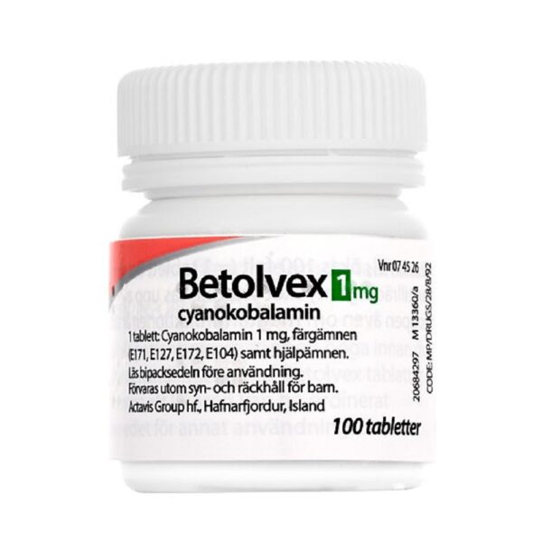 BETOLVEX 1 mg 100 tabletter