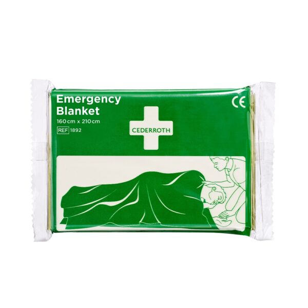 CEDERROTH Emergency Blanket (Räddningsfilt) 160 cm x 210 cm