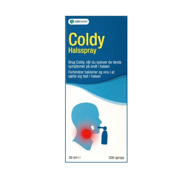 COLDY HALSSPRAY 20 ml 200 sprays