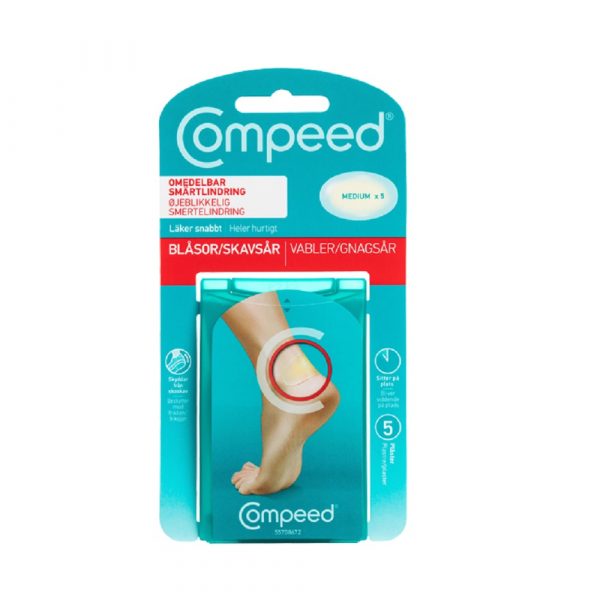 Compeed Skavsårsplåster Medium 5 Plåster
