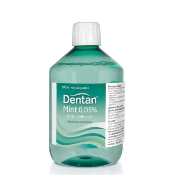 Dentan Mint 0,05 % 500 ml munsköljvätska