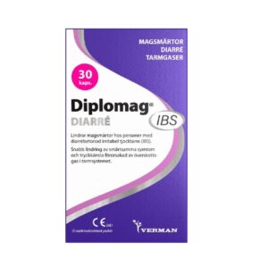 Diplomag IBS Diarré 30 kapslar