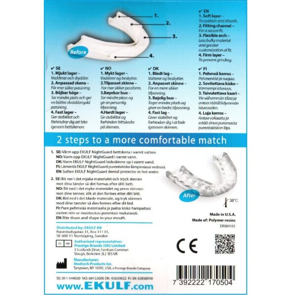 EKULF NightGuard Universal Bettskena - Bild 3