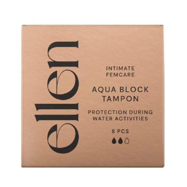 ellen AQUA BLOCK TAMPON 8 pcs