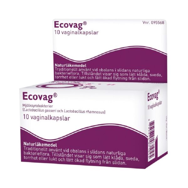 Ecovag 10 vaginalkapslar