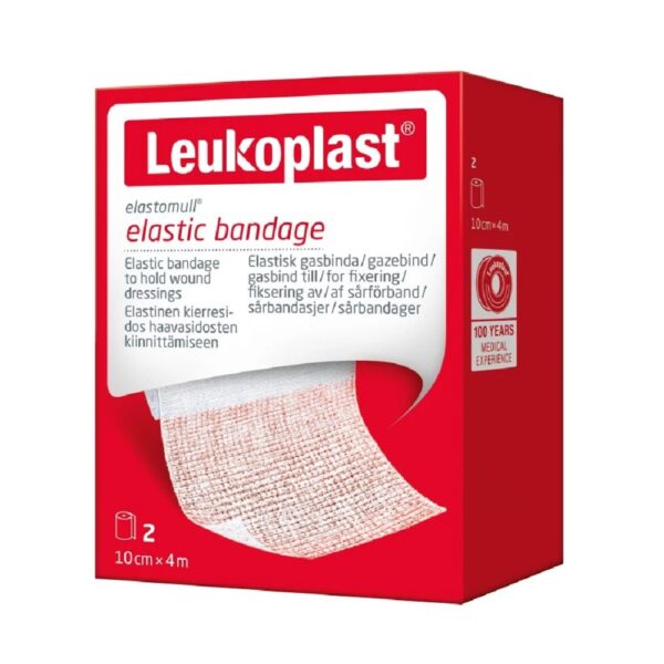 Leukoplast Elastomull elastiskt bandage 10 cm x 4 m