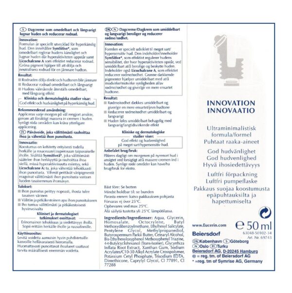 Eucerin AntiREDNESS Concealing Day Care SPF 25, 50 ml - Bild 6
