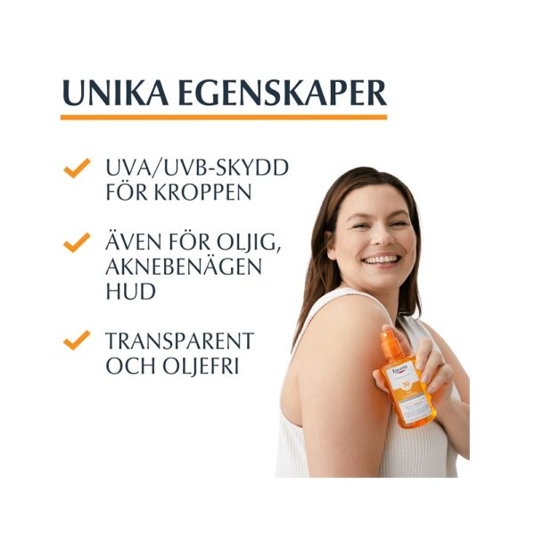 Eucerin Sun Transparent Spray SPF 30, 200 ml - Bild 2