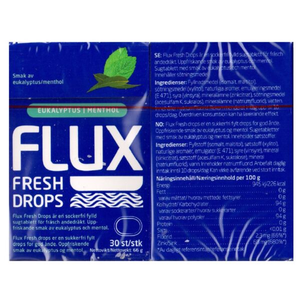 Flux FRESH Drops Eukalyptus-Menthol 30 st - Bild 2