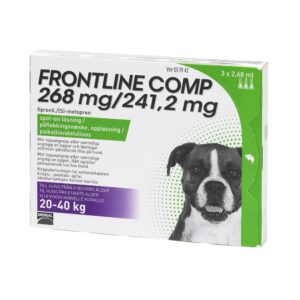 FRONTLINE COMP 268mg/241,2mg spot-on lösning 3 x 2,68 ml