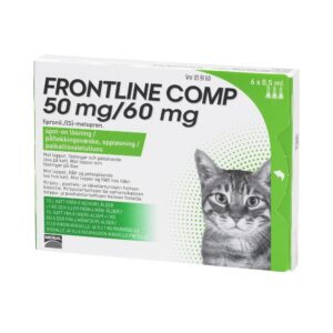 FRONTLINE COMP 50mg/60mg Spot-on Lösning 6 x 0,5 ml