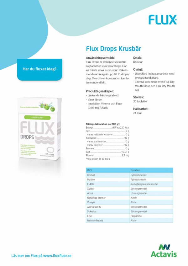 FLUX Drops Krusbär 30 st - Bild 3