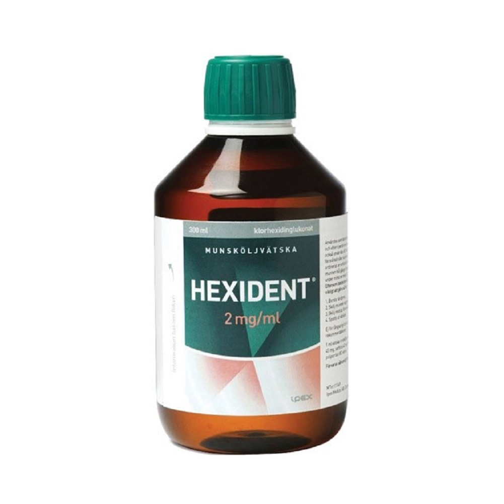 Hexident 2 mg/ml munsköljvätska 300 ml