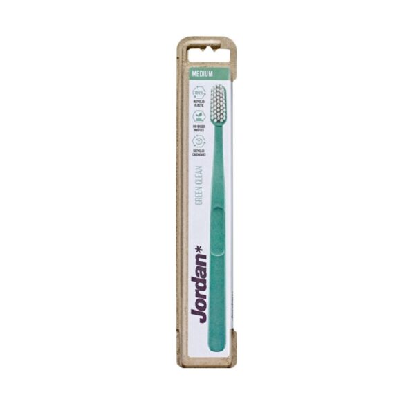 Jordan Green Clean Medium Tandborste