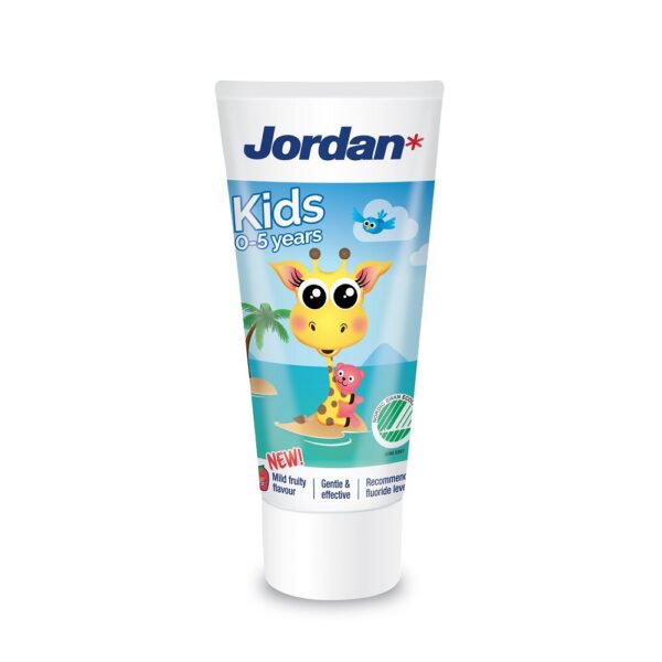 Jordan Kids 0-5 år Tandkräm 50 ml - Bild 2