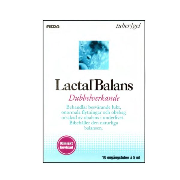 Lactal Balans 10 engångstuber X 5ml
