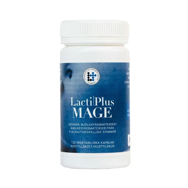 LactiPlus MAGE 120 vegetabiliska kapslar
