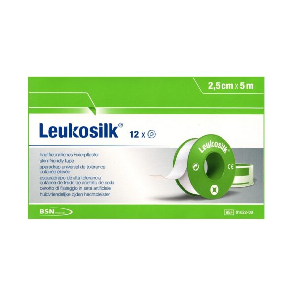 Leukoplast Leukosilk medicinsk tejp 2,5 cm x 5 m - Bild 3