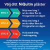 NiQuitin Clear 14 mg/24 timmar 14 depotplåster STEG 2 - Bild 2