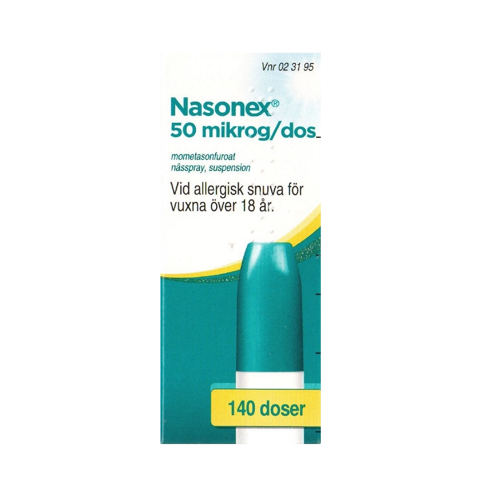 Nasonex 50 µg/dos Nässpray, suspension140 doser