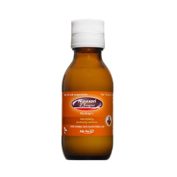 Nipaxon 2,5 mg/ml 100 ml oral suspension