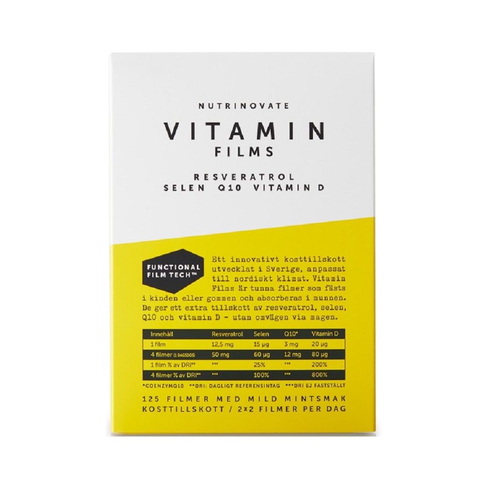 Nutrinovate Vitamin Films 125 st