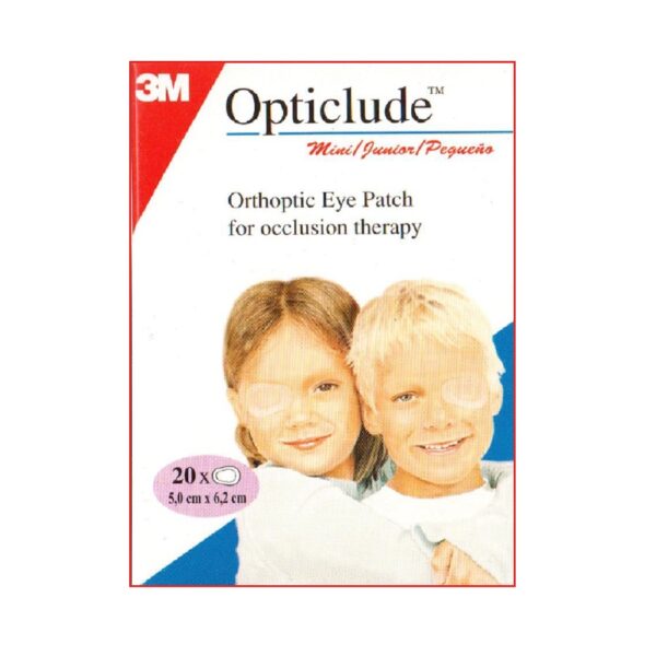 3M Opticlude Junior Ortoptisk Ögonförband för skelningsbehandling 47 mm x 63 mm 20st