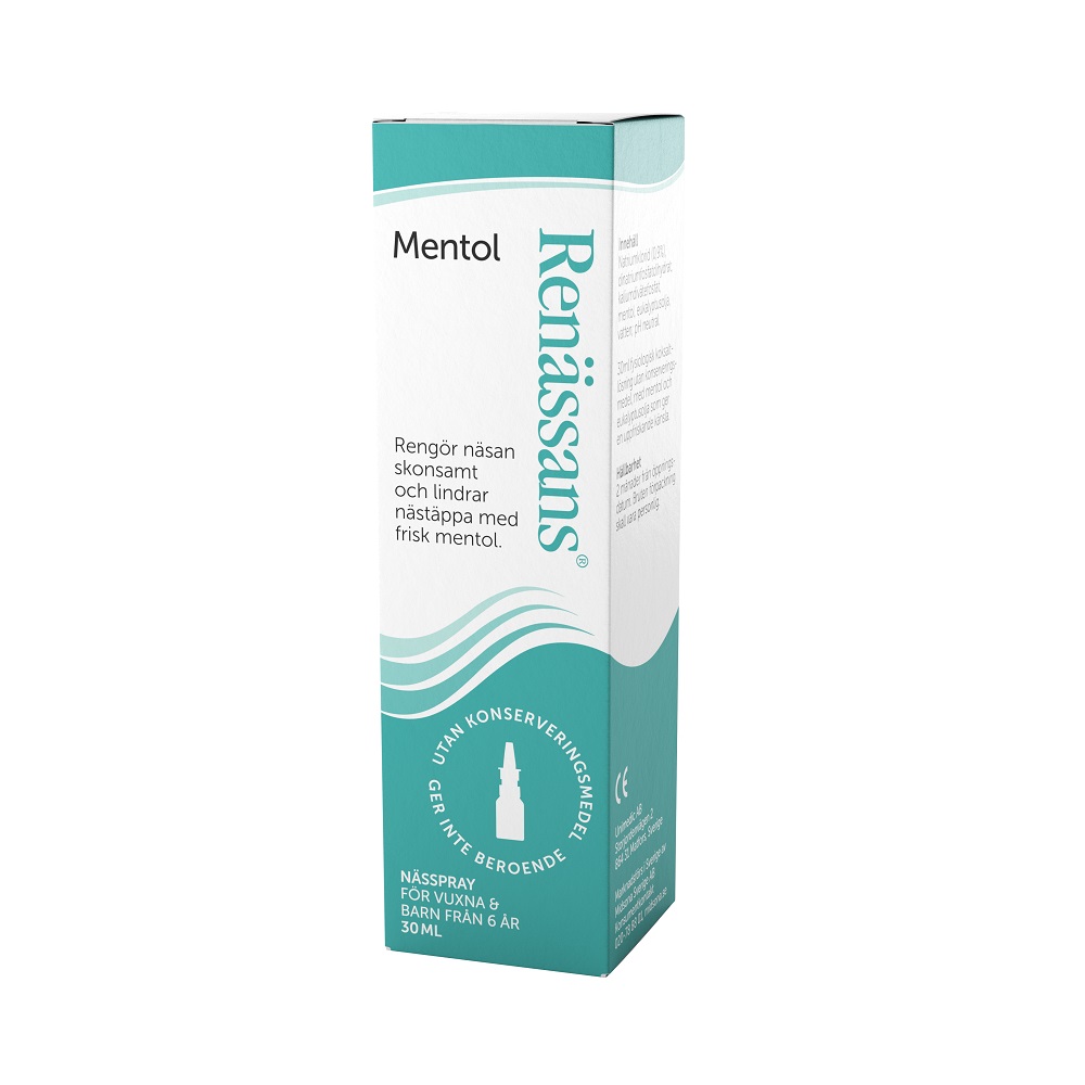 Renässans Mentol VÅRDAR Nässpray 30 ml