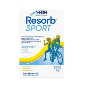 Resorb SPORT Endurance Vätskeersättning Citrussmak 90 g 10 dospåsar