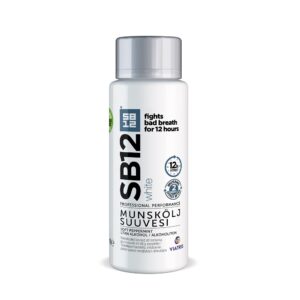 SB12 White munskölj 250 ml