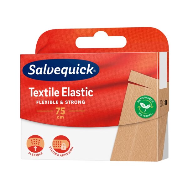 Salvequick Textile Elastic plåster 6 x 75 cm - Bild 3