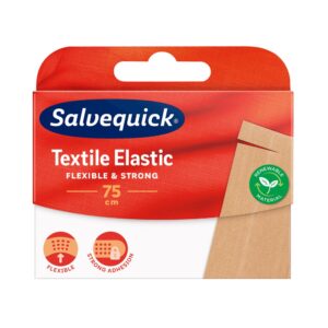 Salvequick Textile Elastic plåster 6 x 75 cm