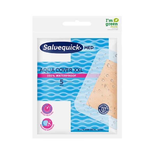 SalvequickMED AQUA COVER Förband 3XL 20 x 9,7 cm 3x