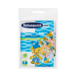 SalvequickMED AQUA COVER Kids förband 7,6 x 5,4 cm 5x