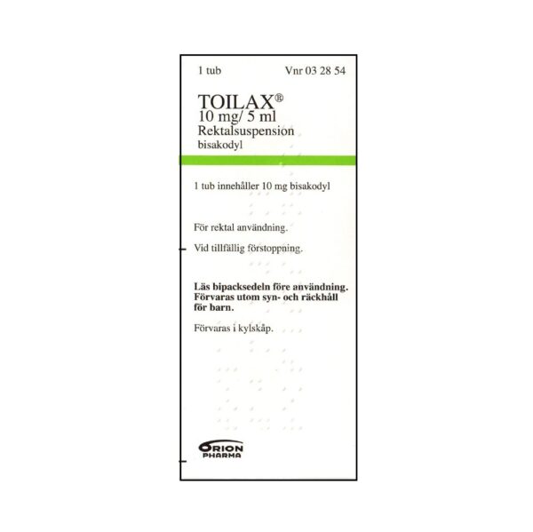 TOILAX 10 mg/5 ml Rektalsuspension 1 tub