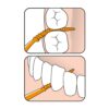 TePe EasyPick XS/S Tandpetare Orange 36 pcs - Bild 4