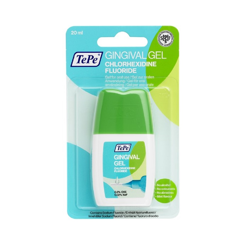 TePe Gingival Gel med Klorhexidin och Fluor 20 ml