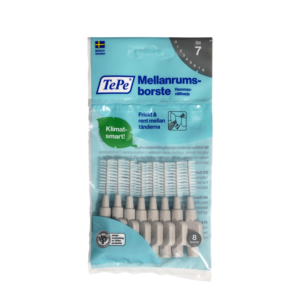 TePe Mellanrumsborste Original Grå 1,3 mm 8 pcs