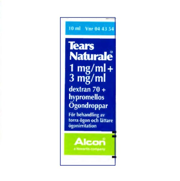 Tears Naturale 1 mg/ml + 3 mg/ml Ögondroppar 10 ml