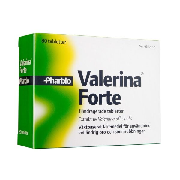 Pharbio Valerina Forte 80 tabletter - Bild 2