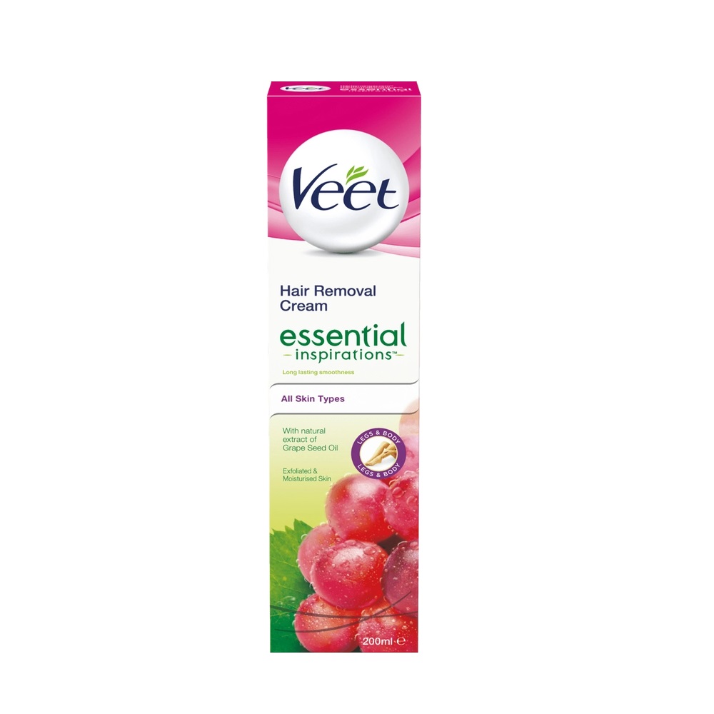 Veet Essential Inspirations Hårborttagningskräm Ben & Kropp 200 ml