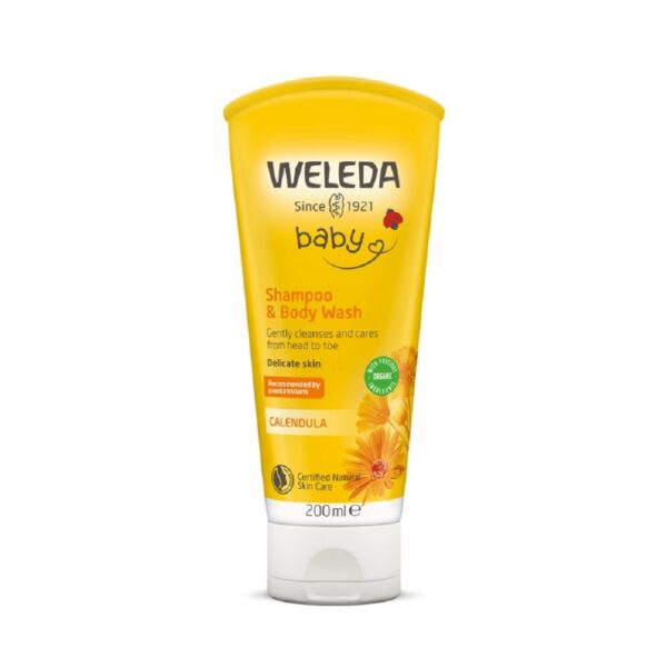 Weleda Calendula Shampoo & Body Wash 200 ml