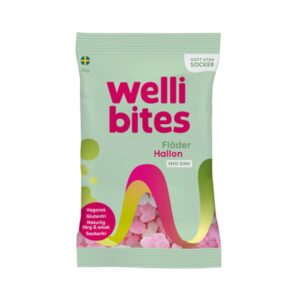 Wellibites Fläder & Hallon 70 g