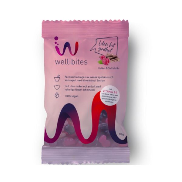 Wellibites Hallon & Saltlakrits 70 g - Bild 2