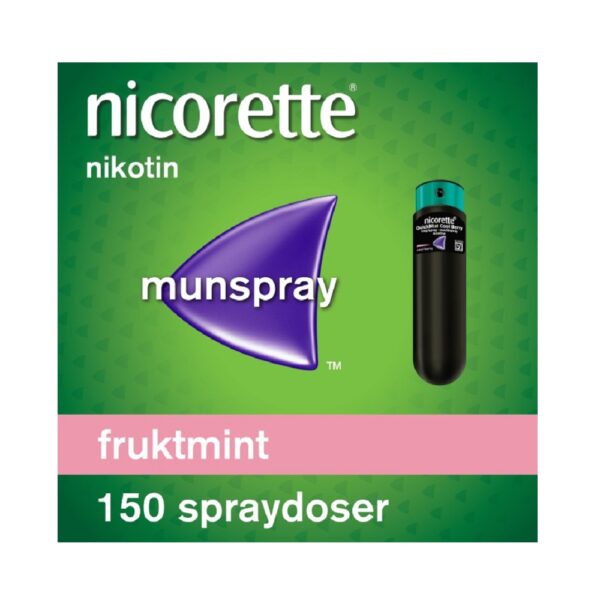 nicorette fruktmint munspray 150 spraydoser