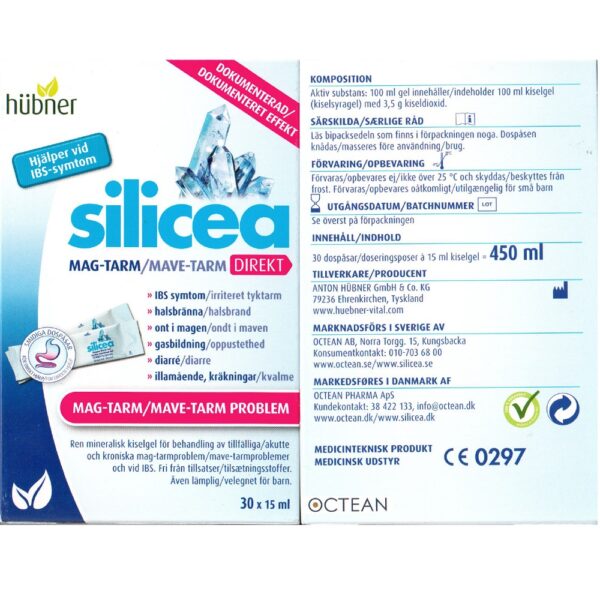 silicea MAG-TARM 30 dospåsar X 15 ml kiselgel 450ml - Bild 3