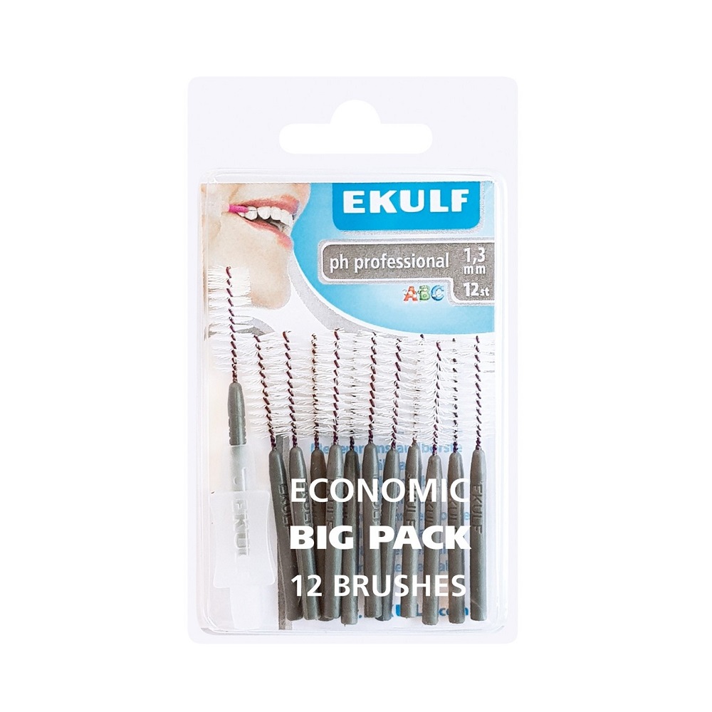 EKULF pH professional mellanrumstandborste 1,3 mm