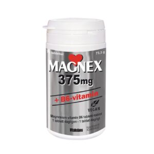 MAGNEX 375 mg + B6 Vitamin 70 tabletter